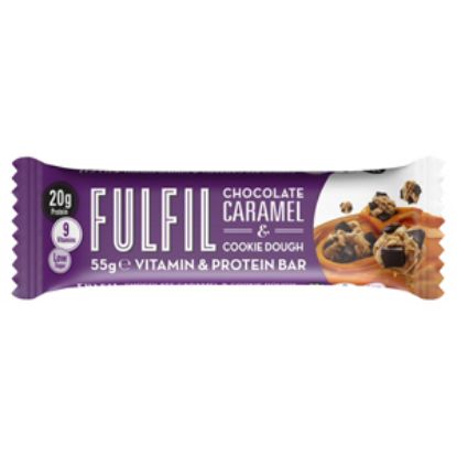 Picture of Fulfil Choc & Caramel Cookie Dough V&P Bar x15